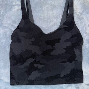 Lululemon Align Black Camo Cropped Tank
